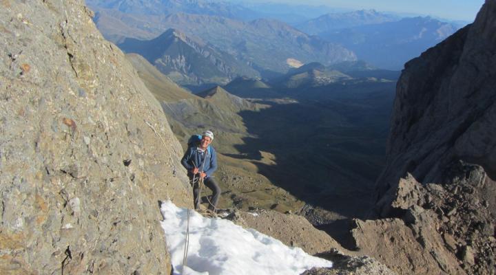 Ascension de l’Aiguille Centrale d'Arves