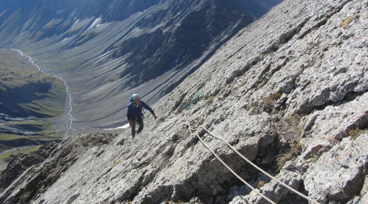 Ascension de l’Aiguille Centrale d'Arves