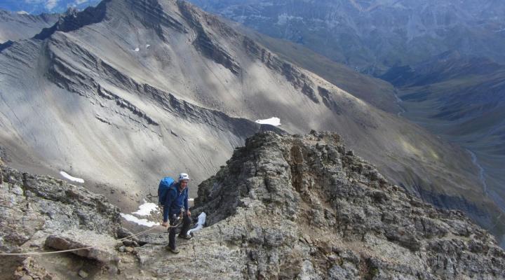 Ascension de l’Aiguille Centrale d'Arves