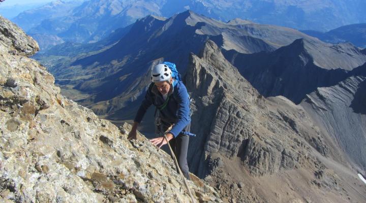 Ascension de l’Aiguille Centrale d'Arves