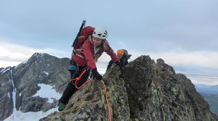 Dôme des Glaciers par l'arête des Lanchettes