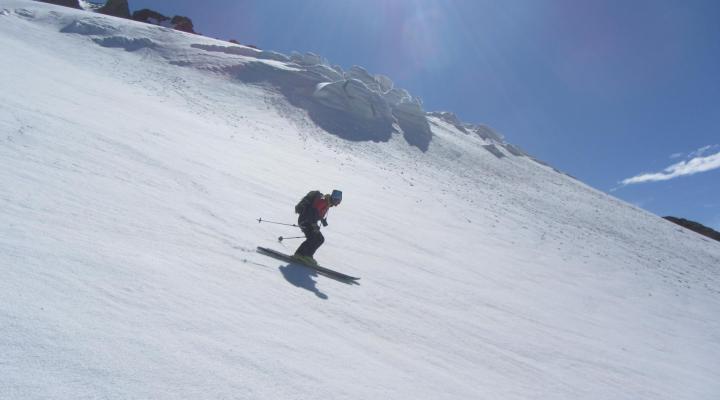 Dôme des Glaciers en ski de randonnée