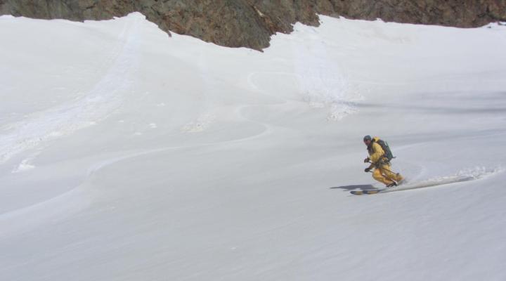 Dôme des Glaciers en ski de randonnée