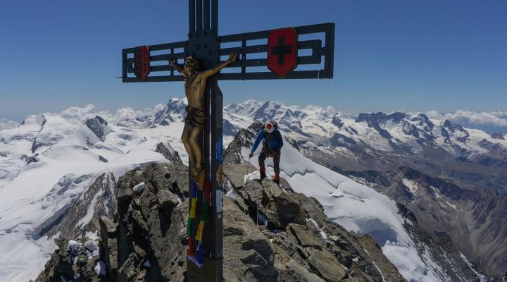 Sommet du Dom de Mischabel