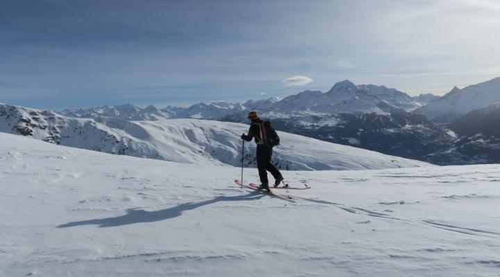 Belle vue non loin du sommet