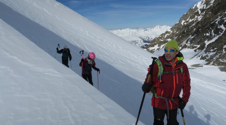 Traversée depuis le Gd Col