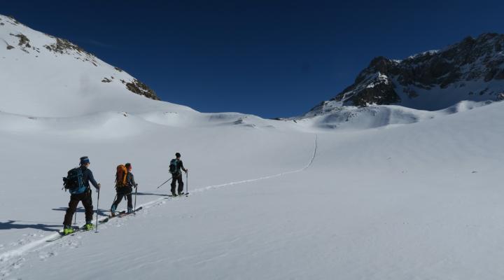 En montant vers Plan Sery