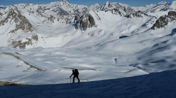 En montant vers la Pt de la Vallaisonnay
