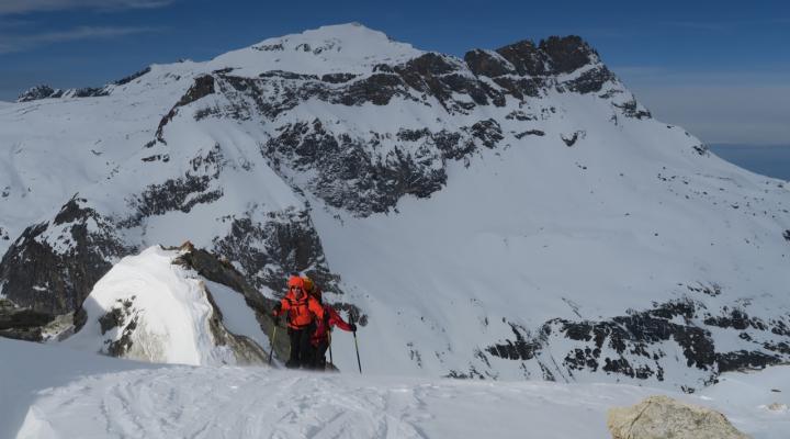 Montée vers le col de la Sachette