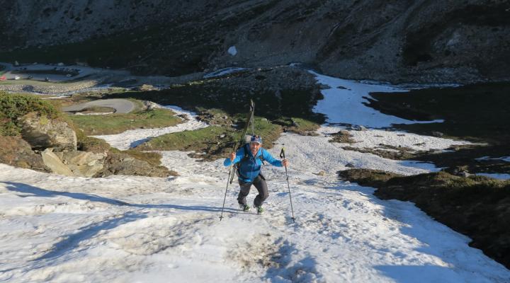Monter au dessus du Pt St Charles