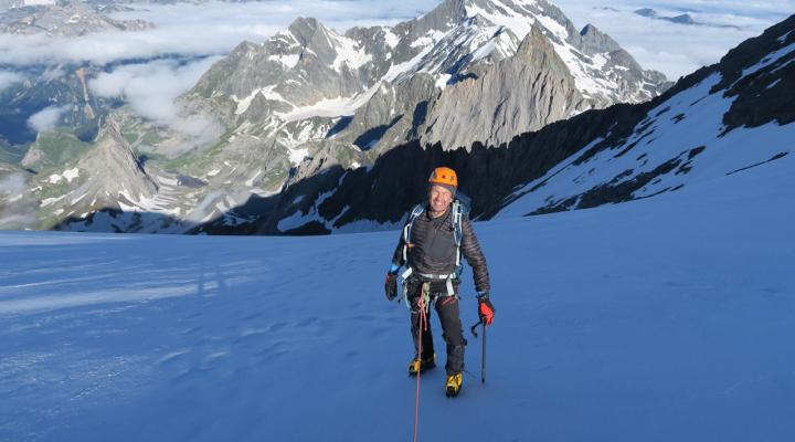 Au col sous le sommet