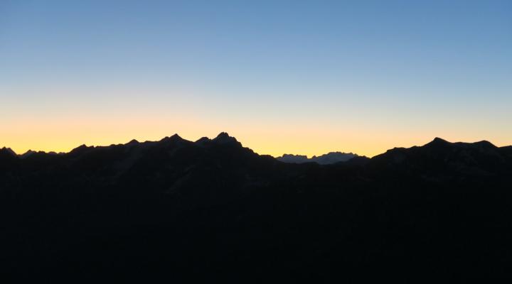 Lever du jour au Gd Col