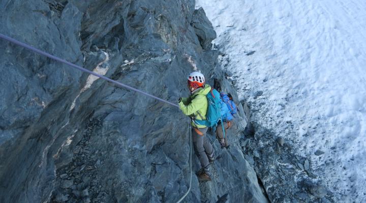 Descente du Col des Roches