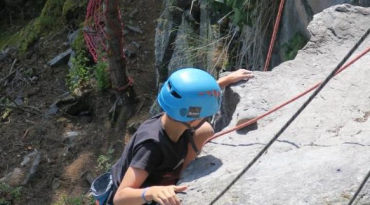 Escalade en famille