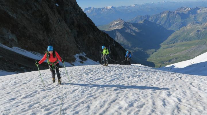 Sur le Glacier des Glaciers
