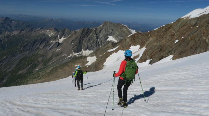 En descendant du Dôme