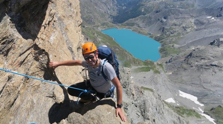 Sur l'arête sud de la Galise
