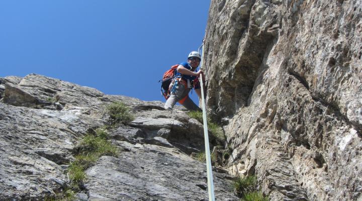 La Pierra Menta - voie Bérard Rigotti