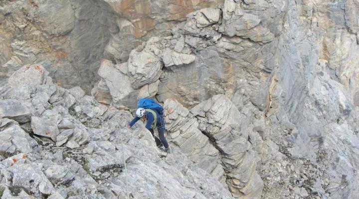 La Pointe de l'Aliet et la traversée des arêtes