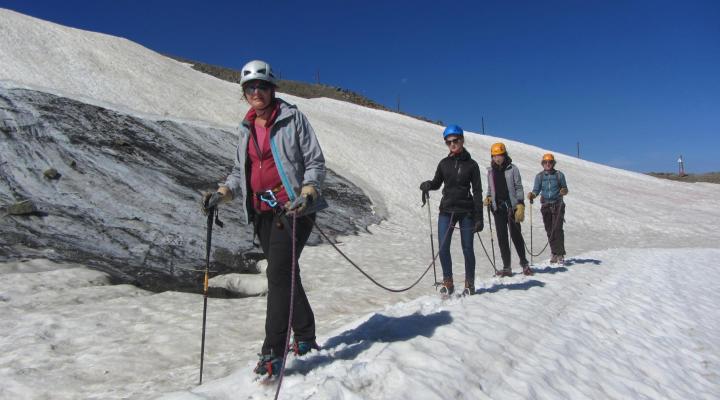 randonnée glaciaire Les Arcs Vallandry