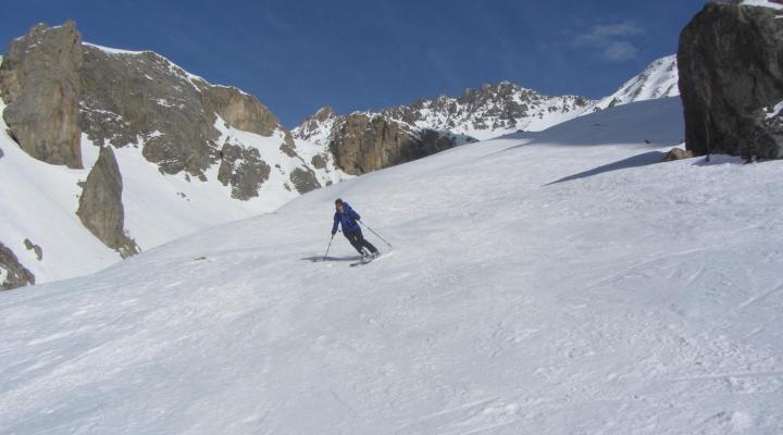 Ski de randonnée au départ de la Grave