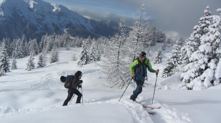 Ski de randonnée les Arcs Peisey Vallandry