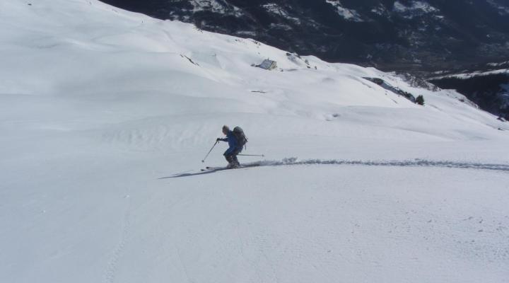 Ski de randonnée dans le massif du Beaufortain - Bureau des guides des Arcs