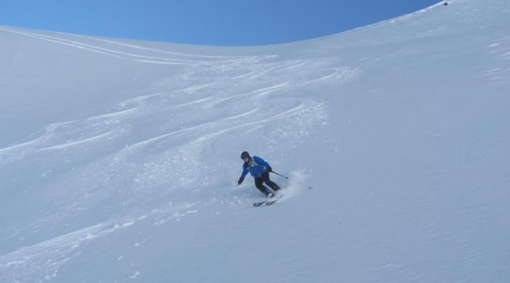 Ski hors piste rando à Tignes