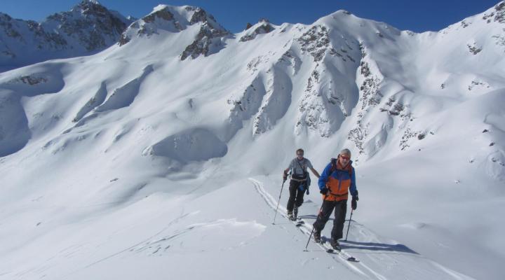 Ski hors piste rando à Tignes