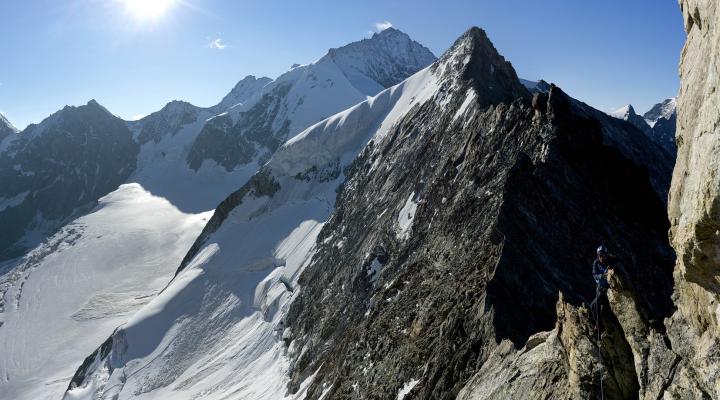 dans la descente du Besso