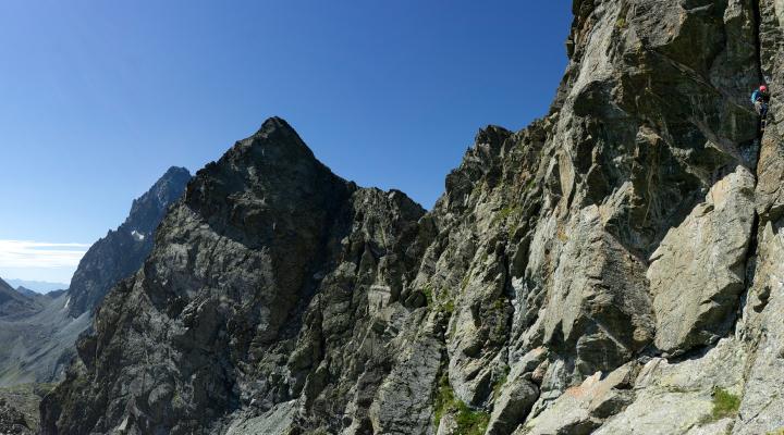 La via del torioni vue de "fable de Venise" à la punta Venezia