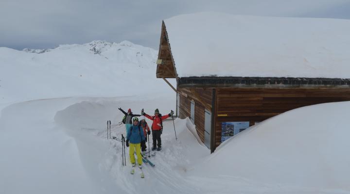 Au refuge du Col du Palet