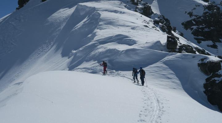 En montant au Mt Valezan