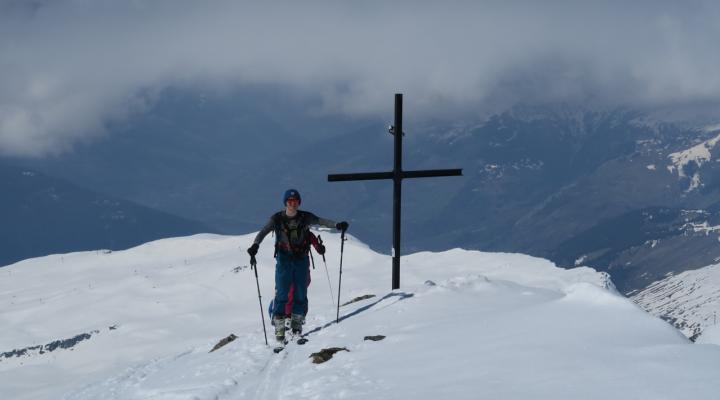 En montant au Mt Valezan