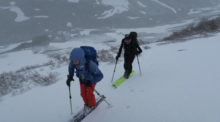 En montant à la seigne