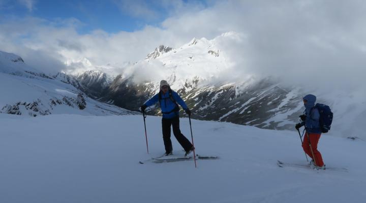 En montant à la seigne