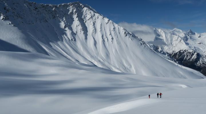 En montant à la seigne