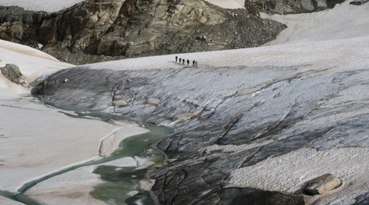 Randonnée glaciaire