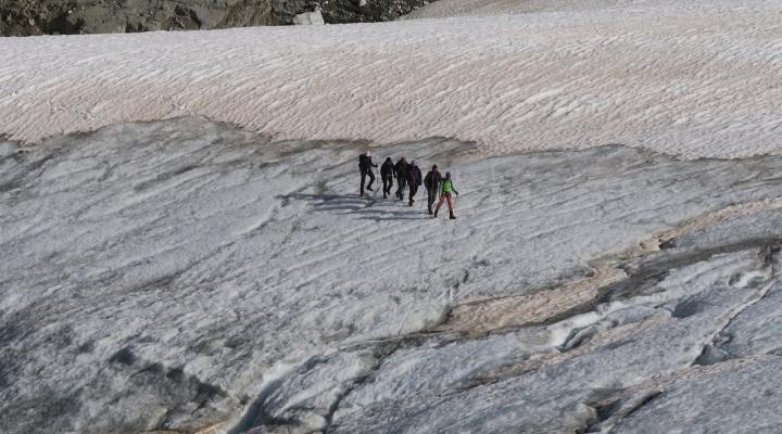 Randonnée glaciaire