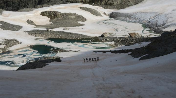 Randonnée glaciaire