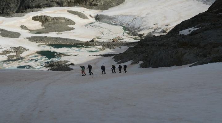 Randonnée glaciaire