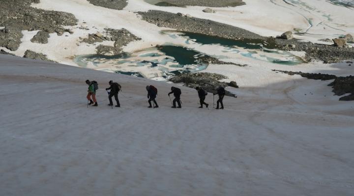 Randonnée glaciaire