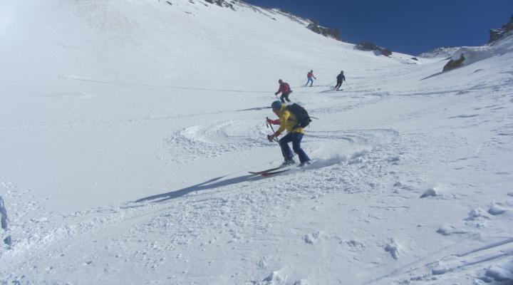 Ski de randonnée dans le massif du Queyras