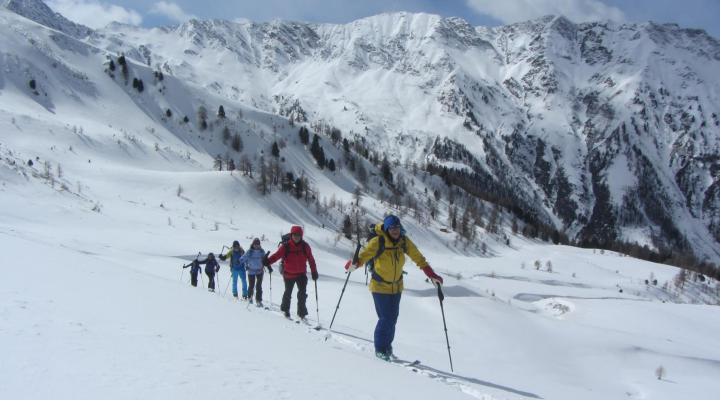 Ski de randonnée dans le massif du Queyras
