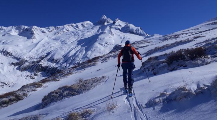Vers le col de la Seigne