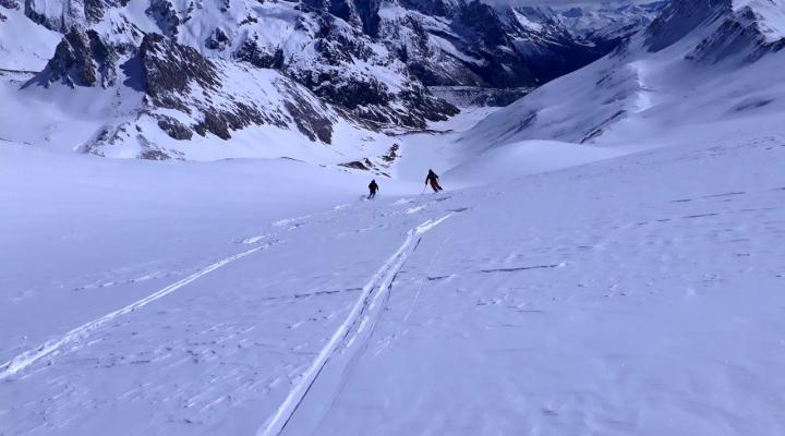 Vers le col de la Seigne