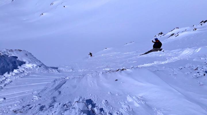 Vers le col de la Seigne