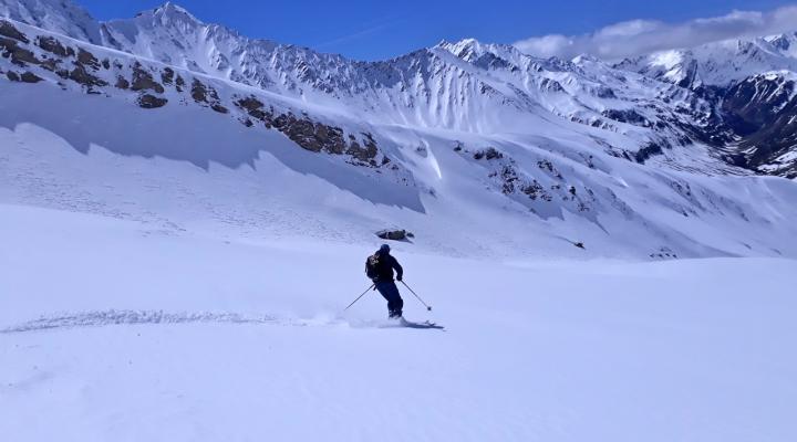 Vers le col de la Seigne