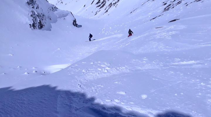 Vers le col de la Seigne