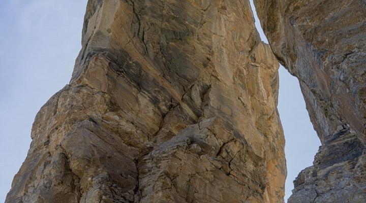 Au pied du gendarme après les 3 rappels